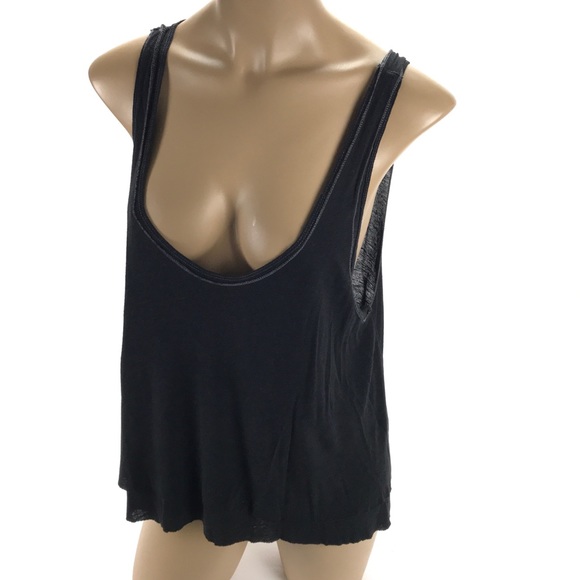 We The Free Tops - ⚜️ We the Free Cute Black Double Tank Top XS Shirt